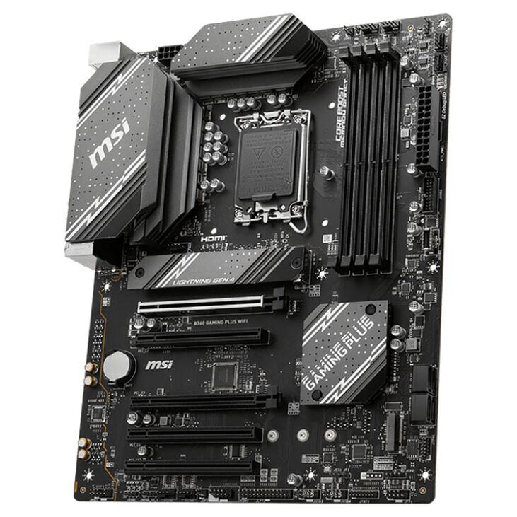 MSI B760 Gaming Plus WiFi Mainboard, Sockel LGA 1700, Intel B760, ATX, DDR5 image number 4