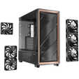 Antec Flux Pro PC case, full tower, E-ATX, tempered glass &ndash; black image number null