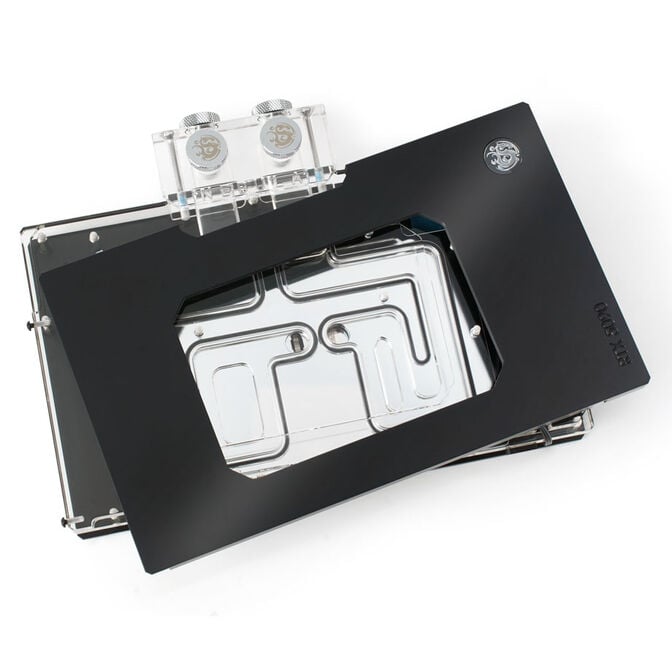Bitspower NEBULA Suprim/Gaming Trio/Vanguard RTX 5090 Water Cooler, ARGB - acrylic, black image number 1