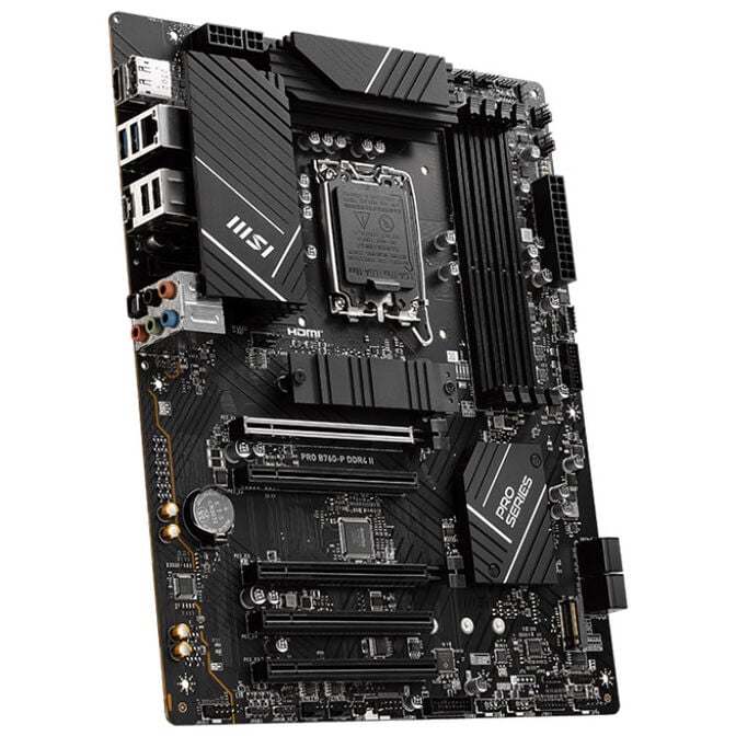 MSI Pro B760-P DDR4 II, Socket LGA 1700, Intel B760, ATX - DDR4 image number 1