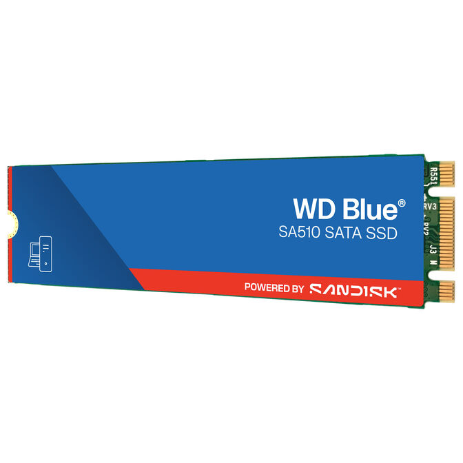 Western Digital WD Blue SA510 M.2 SSD, SATA 6G - 500 GB image number 1
