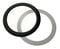 DEMCiflex Staubfilter 92mm, rund - schwarz/wei&szlig;