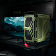 Corsair WARTHOG Performance Mid-Tower Case, Green image number null