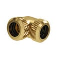 Barrow Multi-Link Adapter 90 Grad 12mm AD auf 12mm AD Hardtube - gold image number null