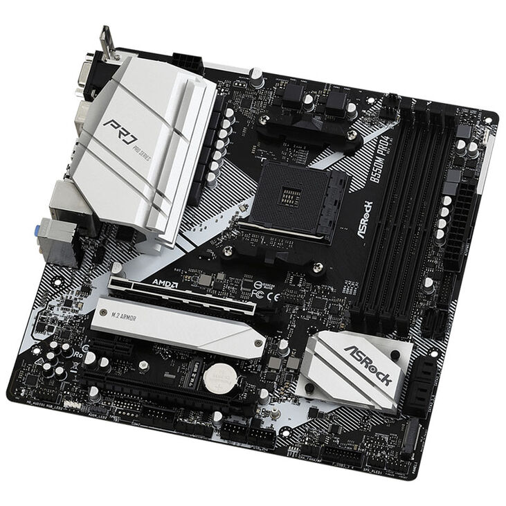 ASRock B550M Pro4, AMD B550 Mainboard - Sockel AM4 image number 4