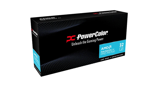 PowerColor Radeon AI PRO R9700 Graphics Card, 32GB GDDR6 image number 1