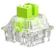 Glorious Raptor HE Standard Switch, Hall-Effekt, clicky, MX-Stem, 55g - lubed, 36 St&uuml;ck image number null