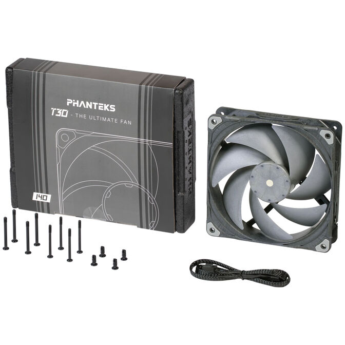 Phanteks T30 PWM 140mm Fan - Black image number 7
