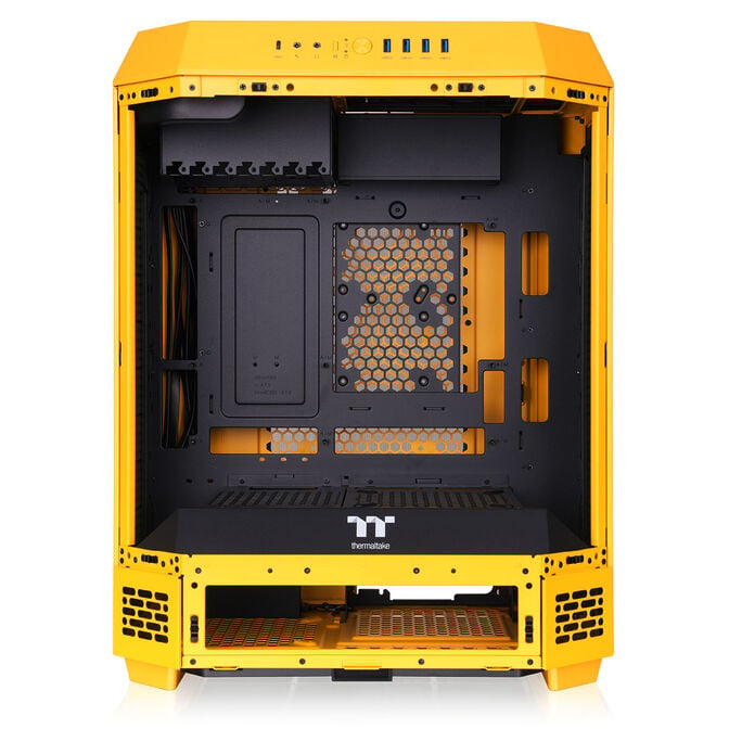 Thermaltake The Tower 600 PC-Geh&auml;use, Midi-Tower, ATX, Tempered Glass - Bumblebee image number 12
