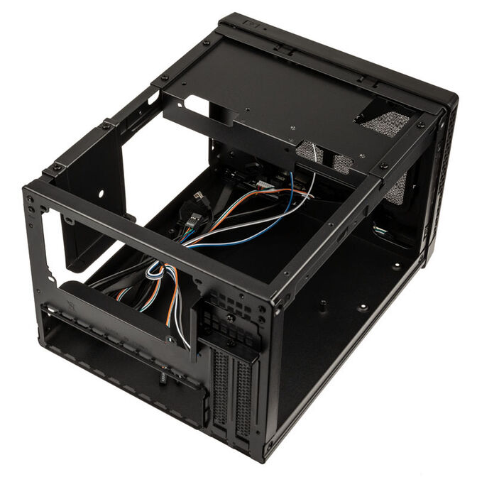 SilverStone SST-SG13B-C Sugo 13, Mini-ITX case, Mesh Front Panel, USB Type C - black image number 3