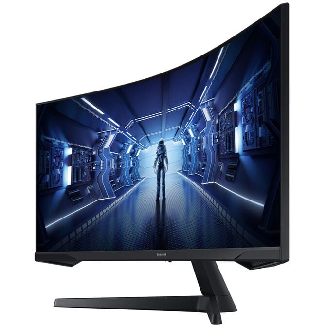 Samsung Odyssey G5 C34G5, 34 inch Gaming Monitor, 165 Hz, VA, FreeSync image number 3