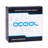 Alphacool ES D-Plug 25.5-40.5mm, G1/4 male thread to G1/4 male thread - chrome image number null
