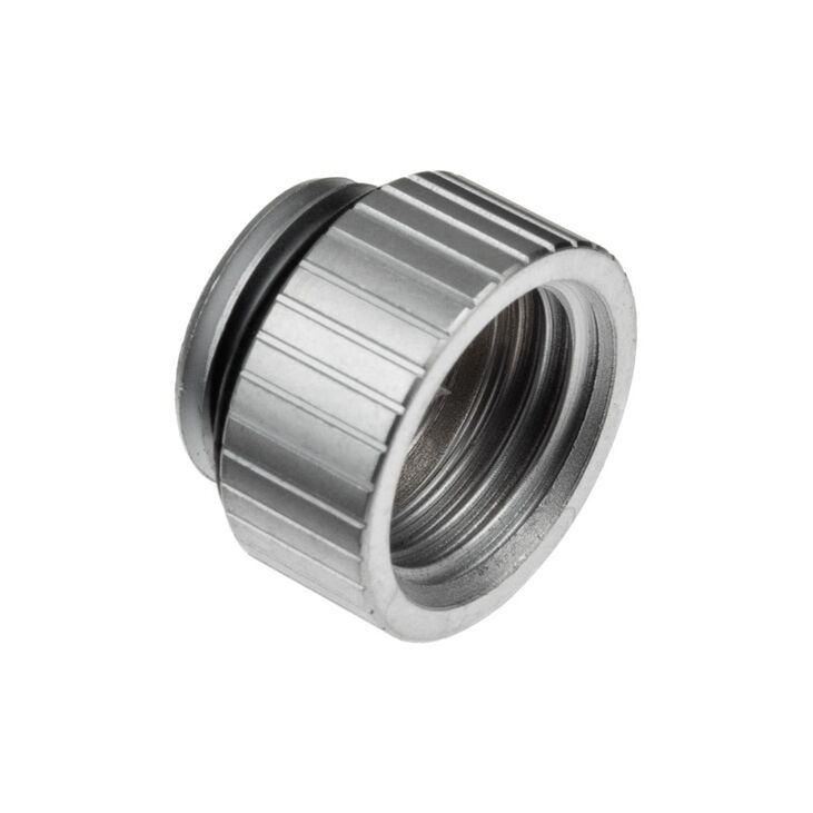 EK Water Blocks EK-Quantum Torque Micro G1/4 Inch Extension Straight Fitting MF 7 - Satin Titanium image number 0