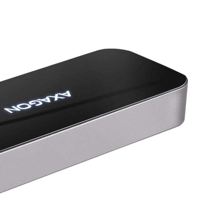 AXAGON HMC-6H4A USB-Hub, 4x USB-A + HDMI, USB-C 3.2 Gen 1, PD 100W - 20 cm USB-C-Kabel image number 2