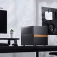 Jonsbo N6 NAS Case, Cube Case, mATX, Steel/Mesh - Black image number null