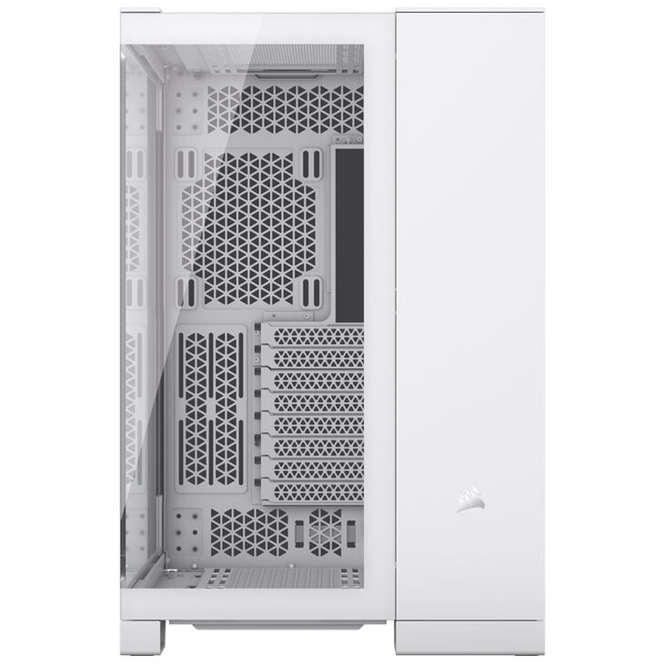 Corsair 6500X Midi-Tower, Tempered Glass - weiß image number 2
