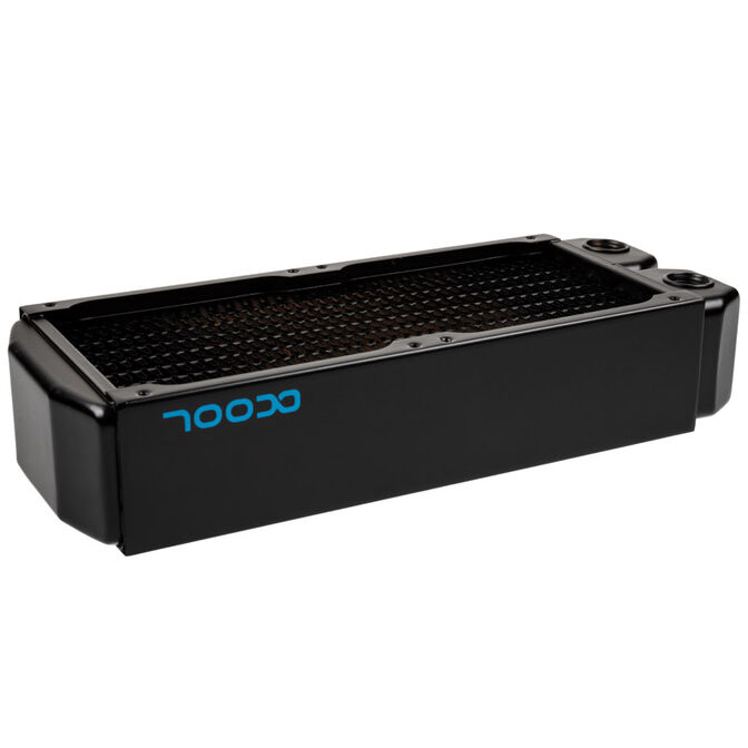 Alphacool NexXxoS XT45, Full Copper, 92 mm Dual Radiator - schwarz image number 1