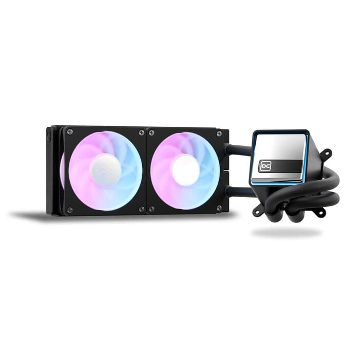 Alphacool Core 2 XT 240mm AiO-Wasserk&uuml;hlung, ARGB, DC-LT 3 - schwarz image number 0