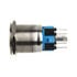 DimasTech Vandalism switch/button 22mm - Silverline - yellow image number null