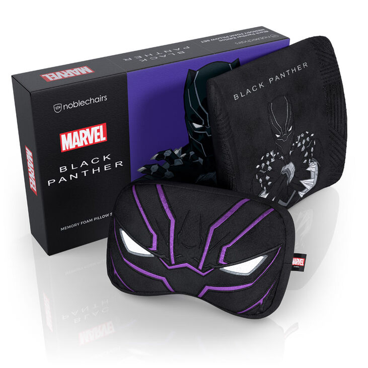noblechairs Memory Foam Kissen-Set - Black Panther Edition image number 0