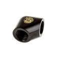 Bitspower Adapter 90 Grad G1/4 Zoll IG auf G1/4 Zoll IG - schwarz matt image number null