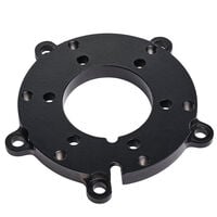 Asetek 3rd Party QR Adapter Plate, Adapter f&uuml;r Quick-Release, 70- und 50,8 mm Lochkreis - schwarz