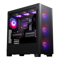 Phanteks XT Pro Ultra PC-Gehäuse, Midi-Tower, E-ATX, Tempered Glass, D-RGB - schwarz