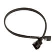 EK Water Blocks EK-Cable PWM Verl&auml;ngerungskabel gesleevt (30cm) image number null