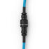 Glorious Coiled Cable Electric Blue, USB-C auf USB-A Spiralkabel - 1,37m, himmelblau image number null