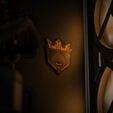 KingForge Gaming-PC Gold, AMD Ryzen 5 7500X3D, RTX 5070, Phanteks Eclipse G400A &ndash; Fertig-PC image number null