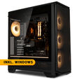 KingForge Gaming-PC Gold, AMD Ryzen 5 7500X3D, RTX 5070, Phanteks Eclipse G400A &ndash; Fertig-PC mit Windows image number null