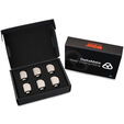 Thermal Grizzly DeltaMate Rotary Fitting - 90&deg;, Matt Nickel, 6er-Pack image number null