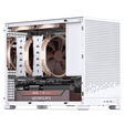 Jonsbo D32 PRO White PC-Geh&auml;use, Mini-Geh&auml;use, mATX, Tempered Glass - wei&szlig; image number null