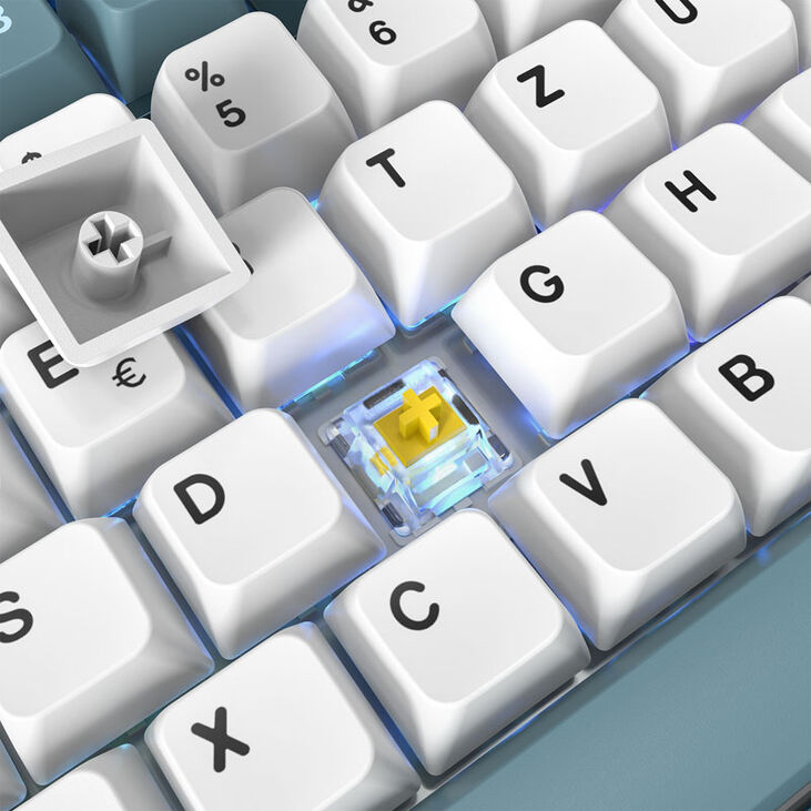 Montech MKey Freedom Gaming Tastatur - GateronG Pro 2.0 Yellow image number 4