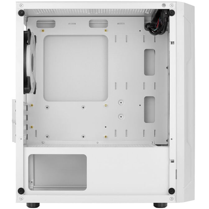 Aerocool Trinity Mini-Tower V2, Tempered Glass - wei&szlig; image number 5