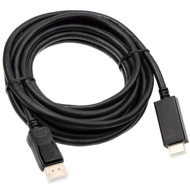 InLine DisplayPort zu HDMI Konverter Kabel, 4K/60Hz, schwarz - 5m image number 1