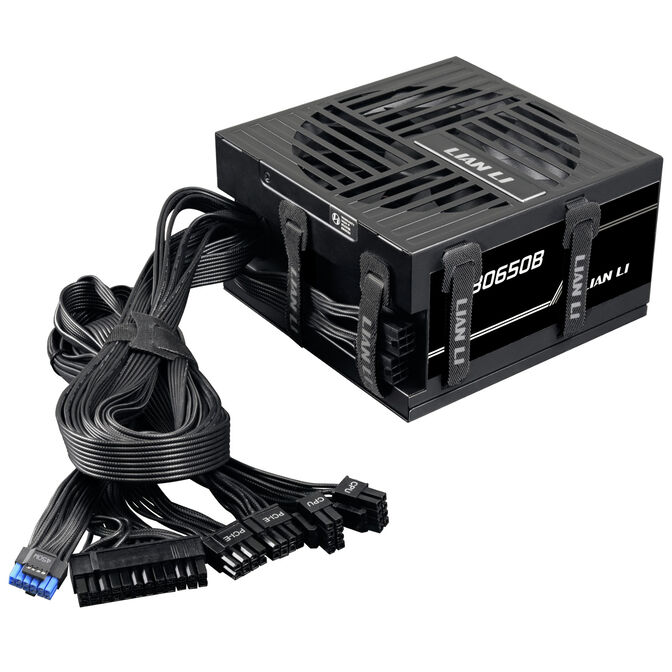 Lian Li RB Series 80 PLUS Bronze Netzteil, teilmodular, PCIe 5.1, ATX 3.1 - 650 Watt, schwarz image number 1