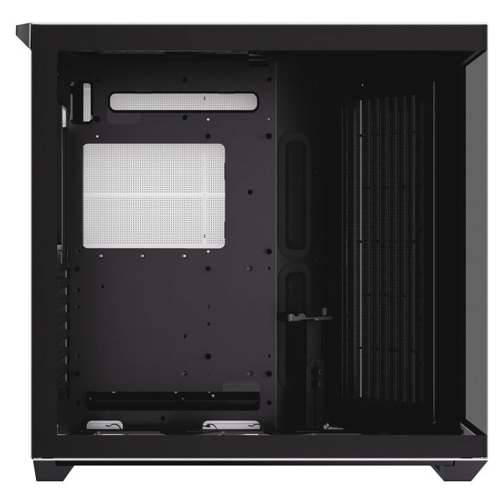 APNX V1 PC-Gehäuse, Midi-Tower, ATX, Tempered Glass - schwarz / weiß image number 7