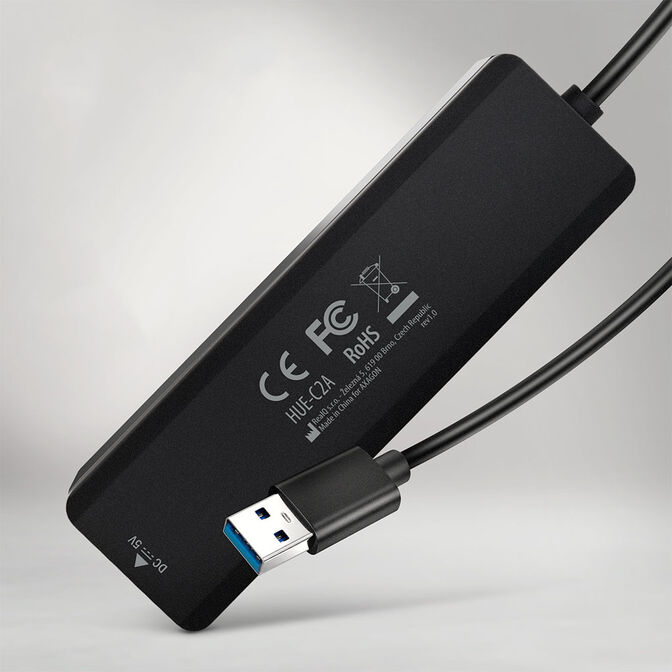 AXAGON HUE-C2A 2x USB3.2 Gen 1 + 2x USB-C 5Gbps Travel hub image number 1