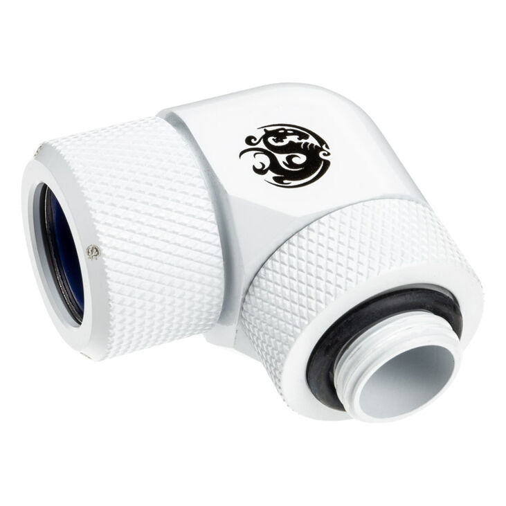 Bitspower Advanced Multi-Link Adapter Anschluss 90 Grad G1/4 Zoll AG auf 14mm AD Hardtube - drehbar, image number 1