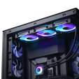 PHANTEKS Glacier One 420D30 X2 DRGB AiO Water Cooling - 420mm, Black image number null