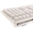 Ducky One 3 Aura White Gaming Tastatur, RGB LED - MX-Red image number null