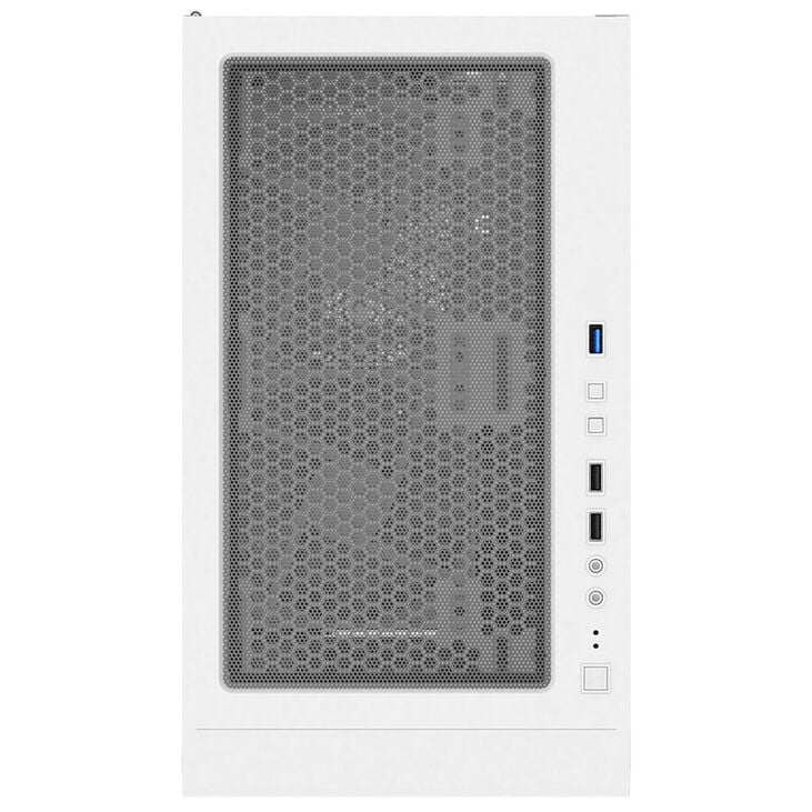 Montech X3 Glass Mid Tower, RGB, Tempered Glass - White image number 3