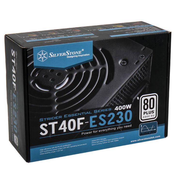 SilverStone SST-ST40F-ES230 Strider Essential Series - 400 Watt image number 4