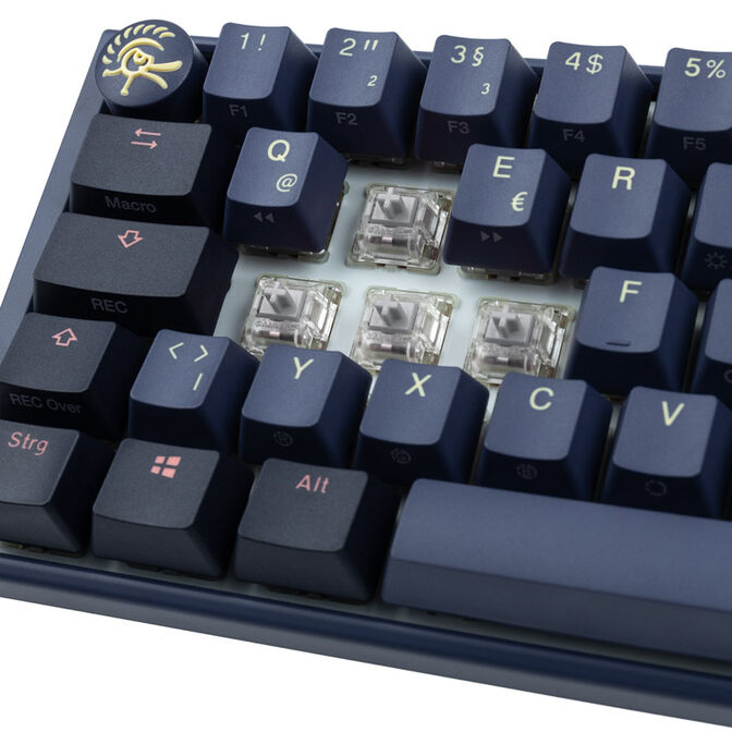 Ducky One 3 Cosmic Blue SF Gaming Keyboard, RGB LED - MX-Speed-Silver image number 4