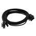 PHANTEKS 6+2-pin PCIe Extension 50cm - sleeved black image number null