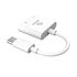 Akasa USB Typ-C zu 3,5-mm-Kopfhörerbuchse, Ladeadapter-Kabel - Power Delivery, image number null