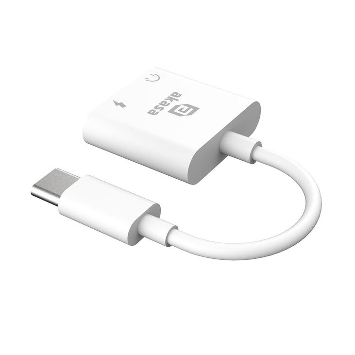 Akasa USB Typ-C zu 3,5-mm-Kopfhörerbuchse, Ladeadapter-Kabel - Power Delivery, image number 3