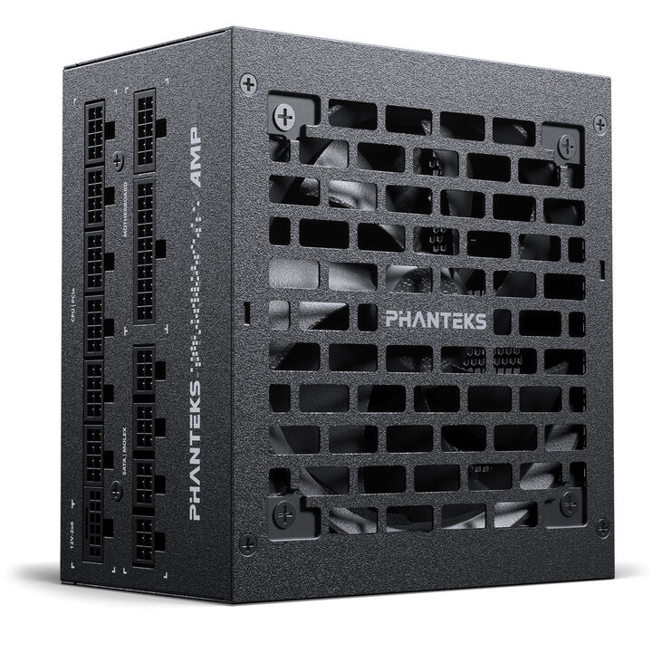 PHANTEKS AMP GH 1200W 80 PLUS Platinum power supply, PCIe 5.1, ATX 3.1 - 1200 watts, black image number 0