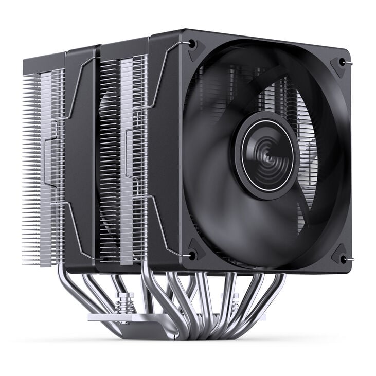 Jonsbo CR-3000E CPU-Kühler, Dual-Tower, 260W TDP - schwarz, 120mm image number 1